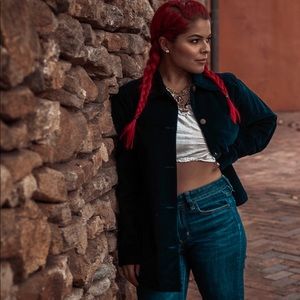 Oversized Corduroy Jacket